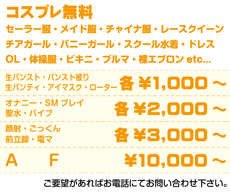 オプション料金